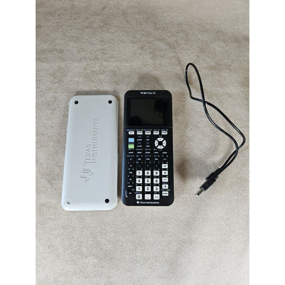 Texas Instruments TI-84 Plus CE Python COLOR Graphing Calculator USB Charging - Picture 8 of 8